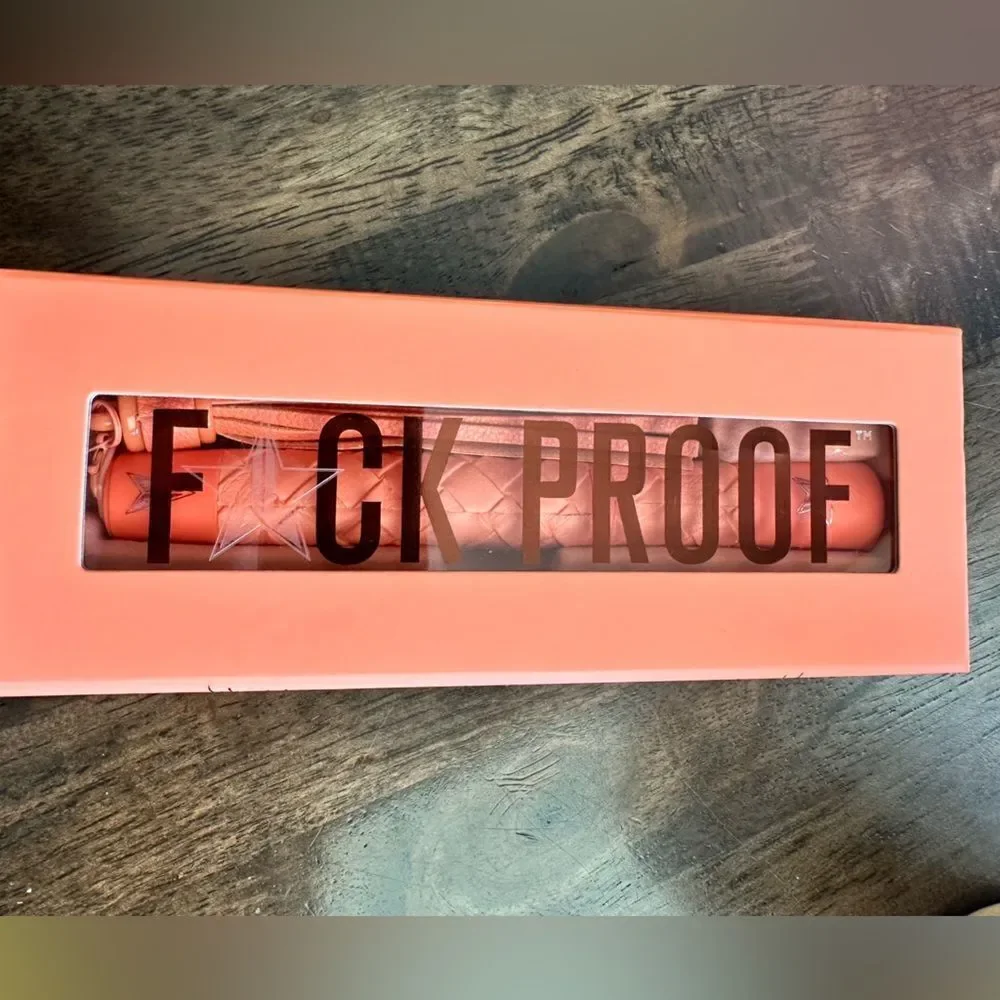 NIB Jeffree Star F*ck Proof Mascara & Supreme Gloss - No Apologies